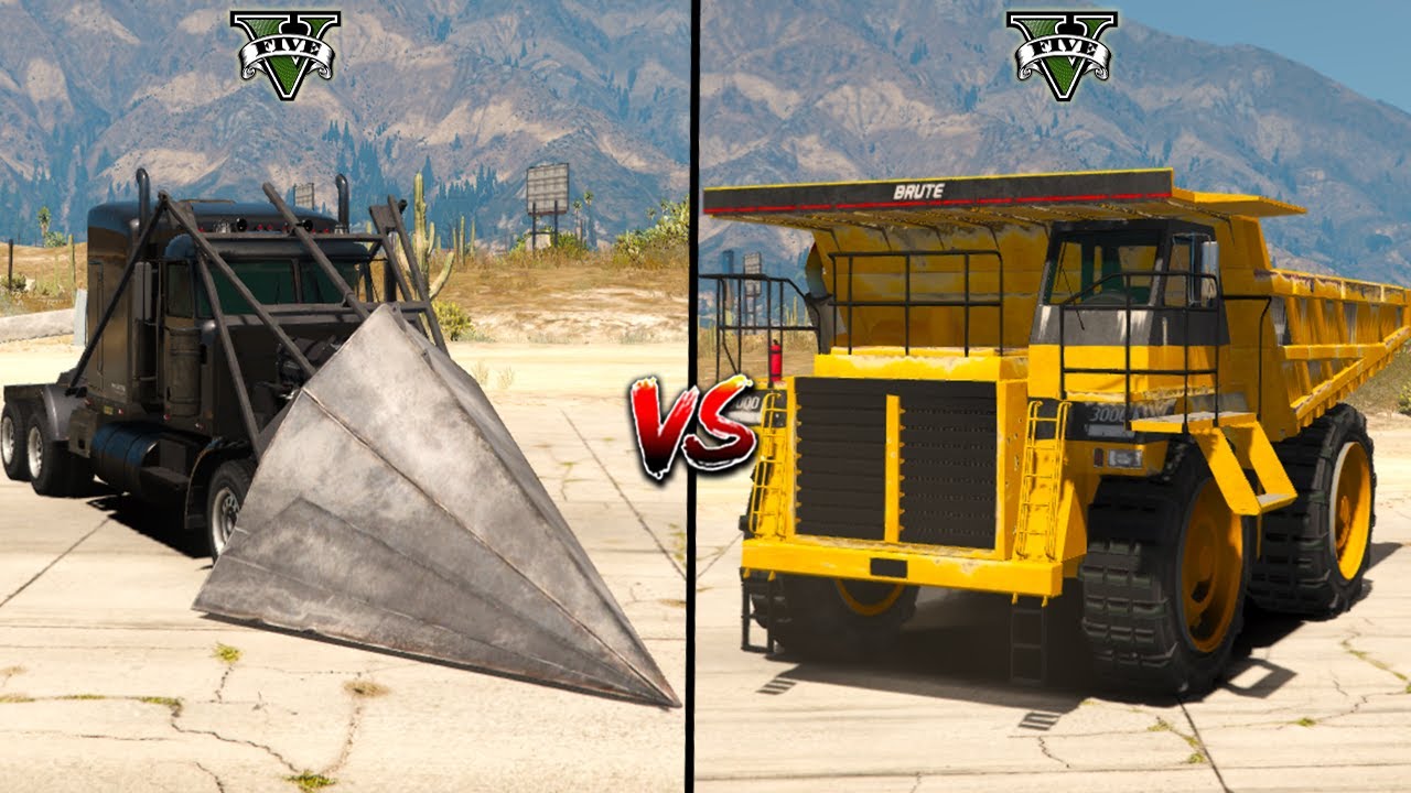 Gta 5 Giant Dump Truck Vs Gta 5 Ramp Truck - Which Is Best?