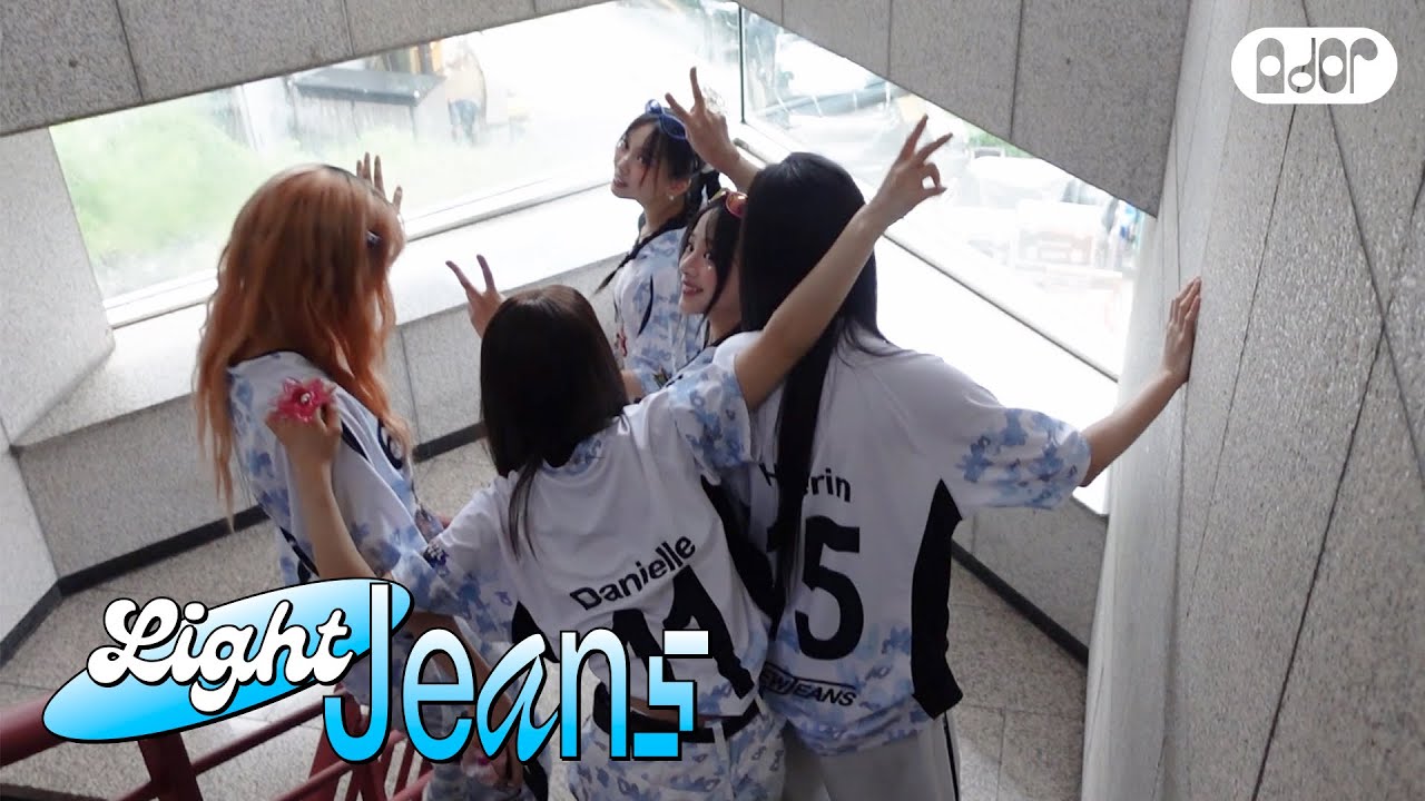 [Light Jeans] 'Supernatural' & 'Right Now' Music Show Behind | NewJeans