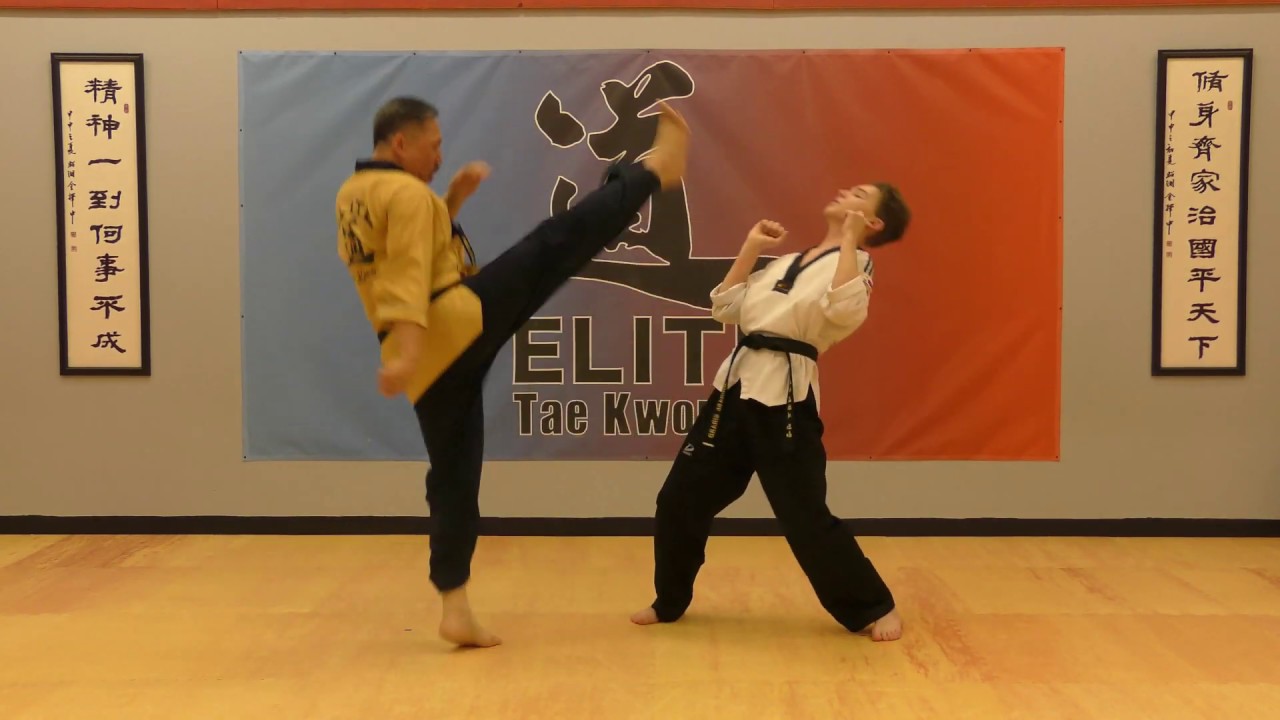 Elite Taekwondo in Hadley - One step sparring skills compilation