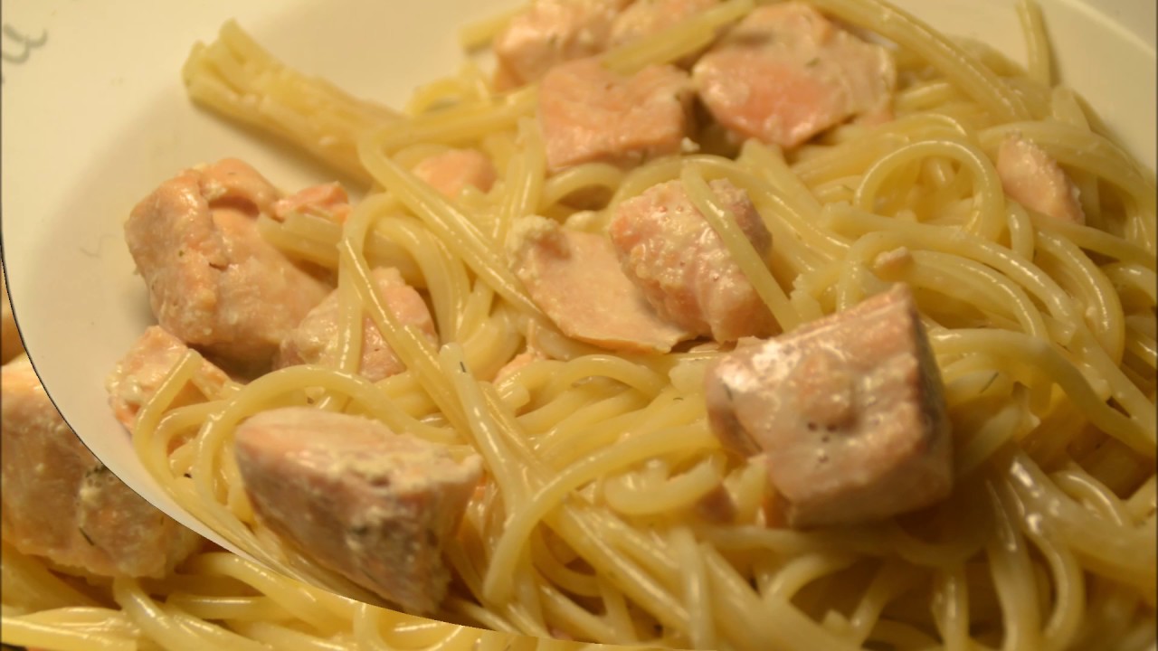 Recette cookeo spaghettis saumon