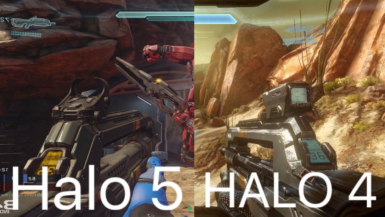 Halo 4 vs Halo 5 Weapons