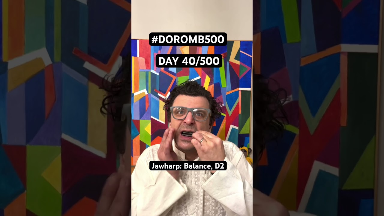 Day 40/500 - 500 Days of Jawharp #doromb500#jawharp#JawHarpDaily#jewsharp#doromb