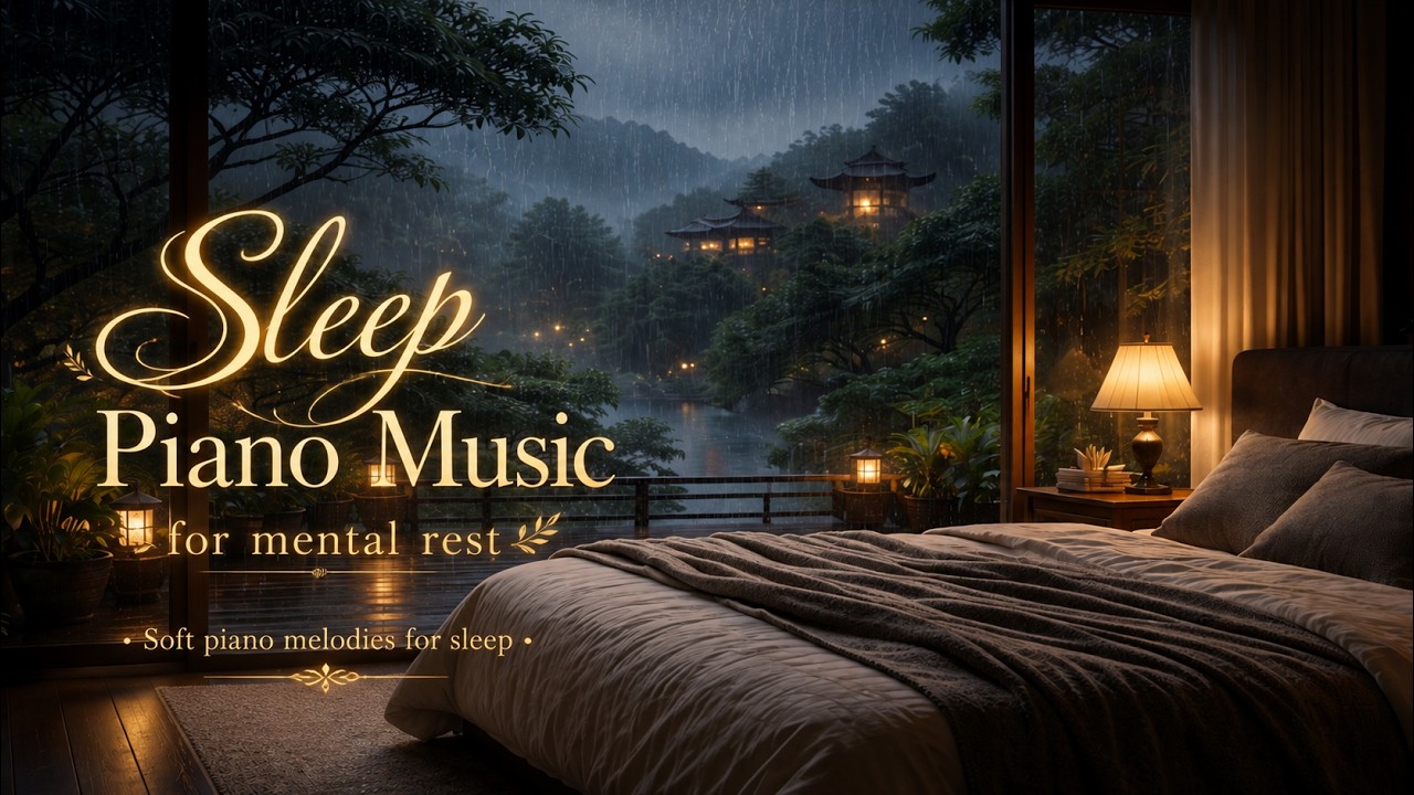 🎹 Midnight Breeze | 深く穏やかな眠りのためのスリープピアノ音楽
