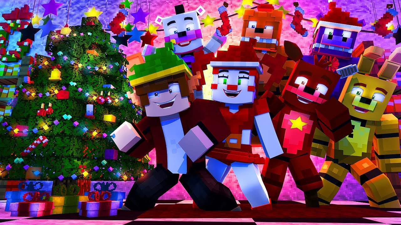 Minecraft FNAF 6 Pizzeria Simulator - ПИЦЦАРИЯ, РОЖДЕСТВЕНСКАЯ ЁЛКА! (Minecraft Roleplay)