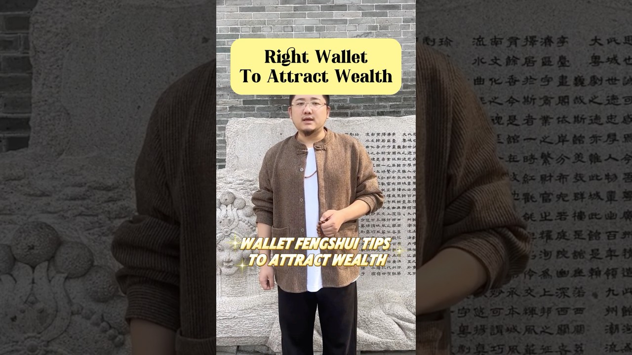 How to choose your wallet to attract wealth?💰 #fengshui #energy #lucky #life #tips #money #wealth