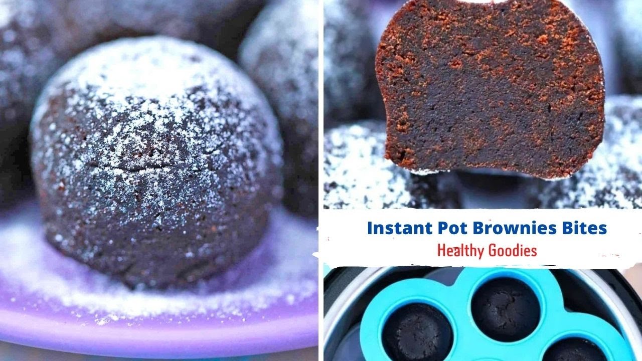 Instant Pot Brownie Bites.