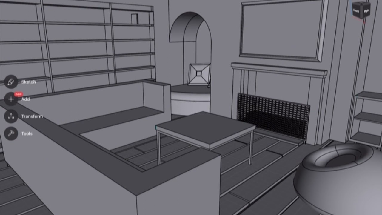 3D Model Walkthrough (Masters Degree, Semester 1)