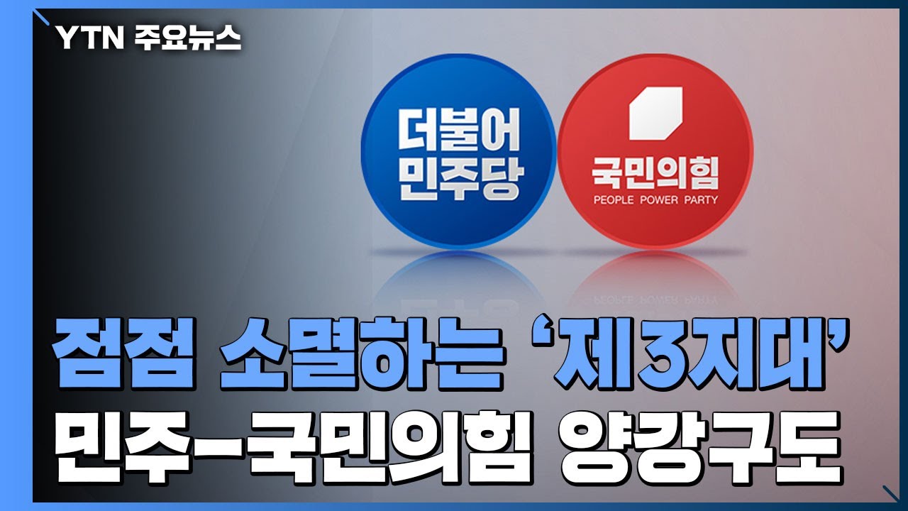 점점 소멸하는 '제3지대'...민주당-국민의힘 양강 구도 / YTN