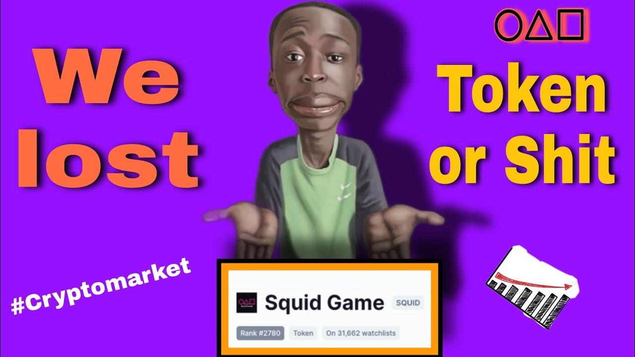 Big Spam ! Squid Game Token | We not able to sell 😢 not sell squid game token in pancake swap