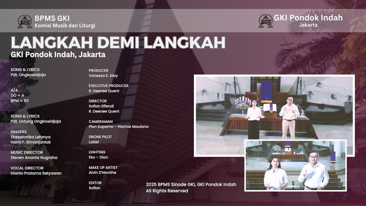 Langkah demi Langkah ||  GKI Pondok Indah