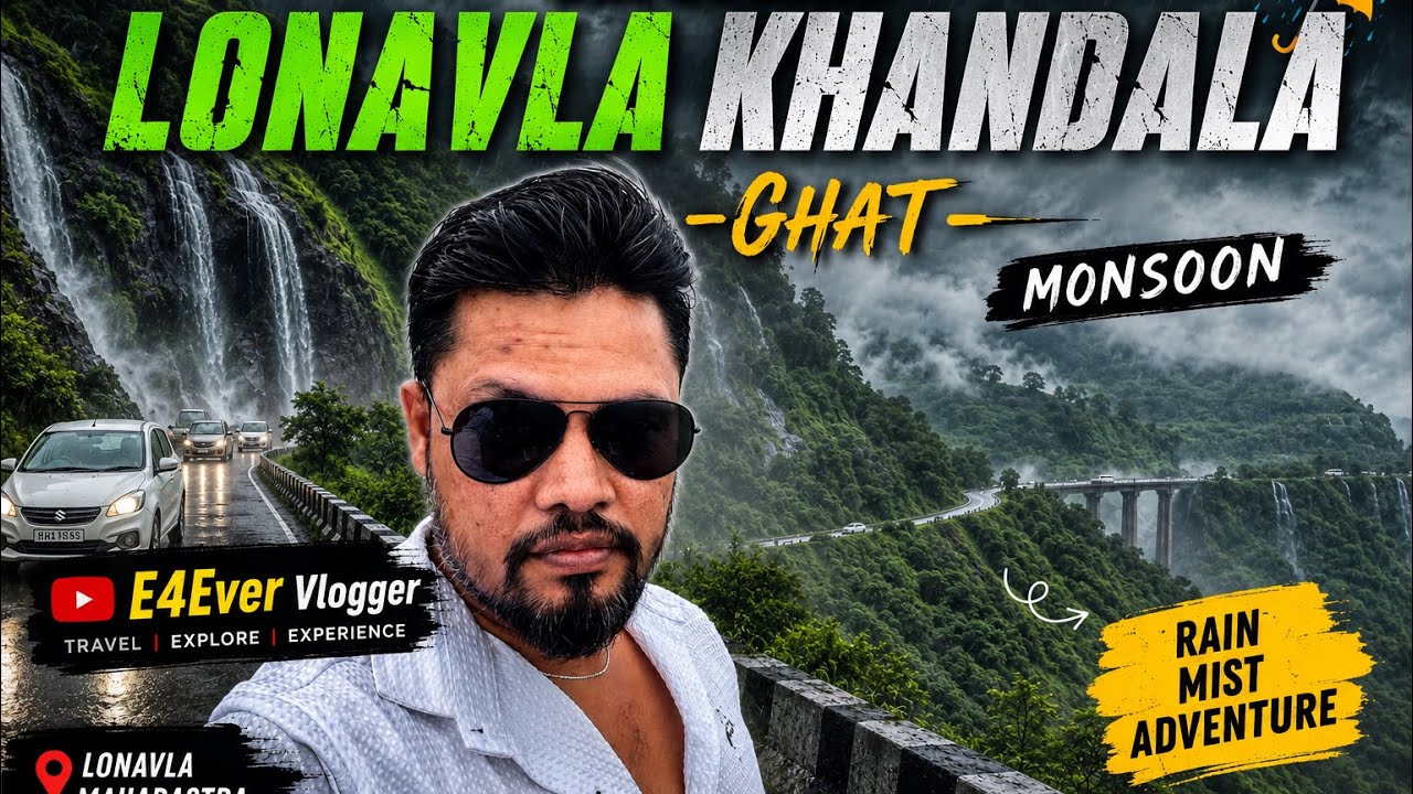     Monsoon in Lonavala Khandala 😍 | Ghat Driving Tips That Can Save Your Life #travelvlog 