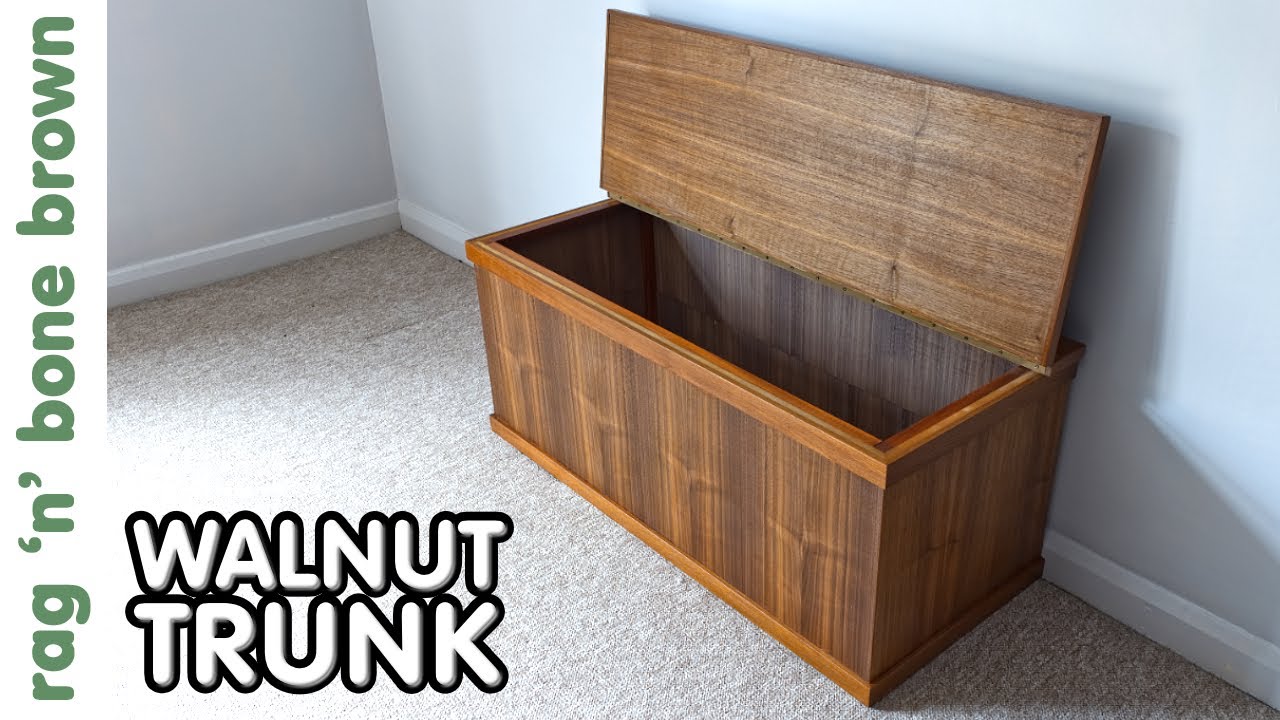 Making A Walnut Trunk Storage Box