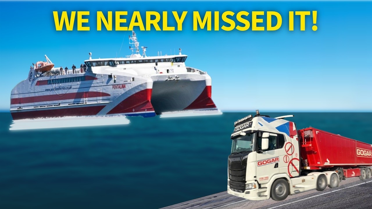 I Nearly Missed the Ferry to Orkney in My Truck…