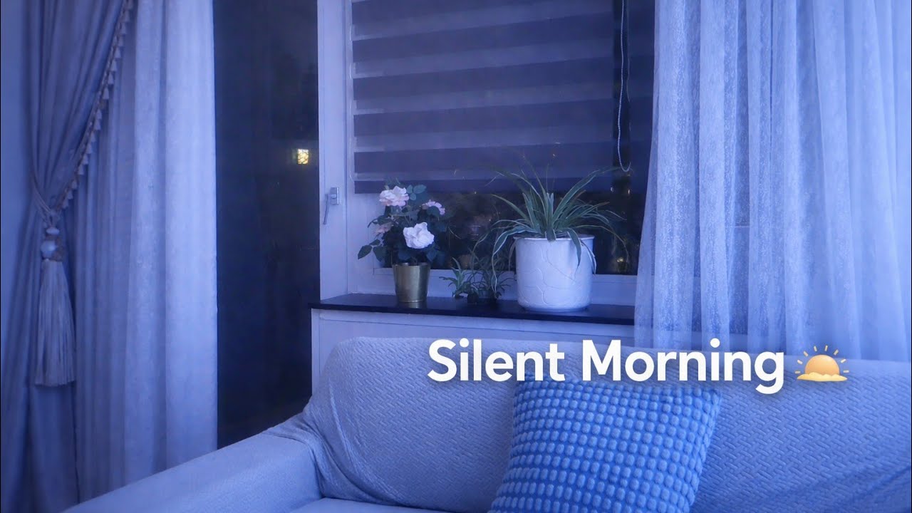 7AM poductive morning routine🌿|✨Cozy morning, making breakfast | Silent vlog