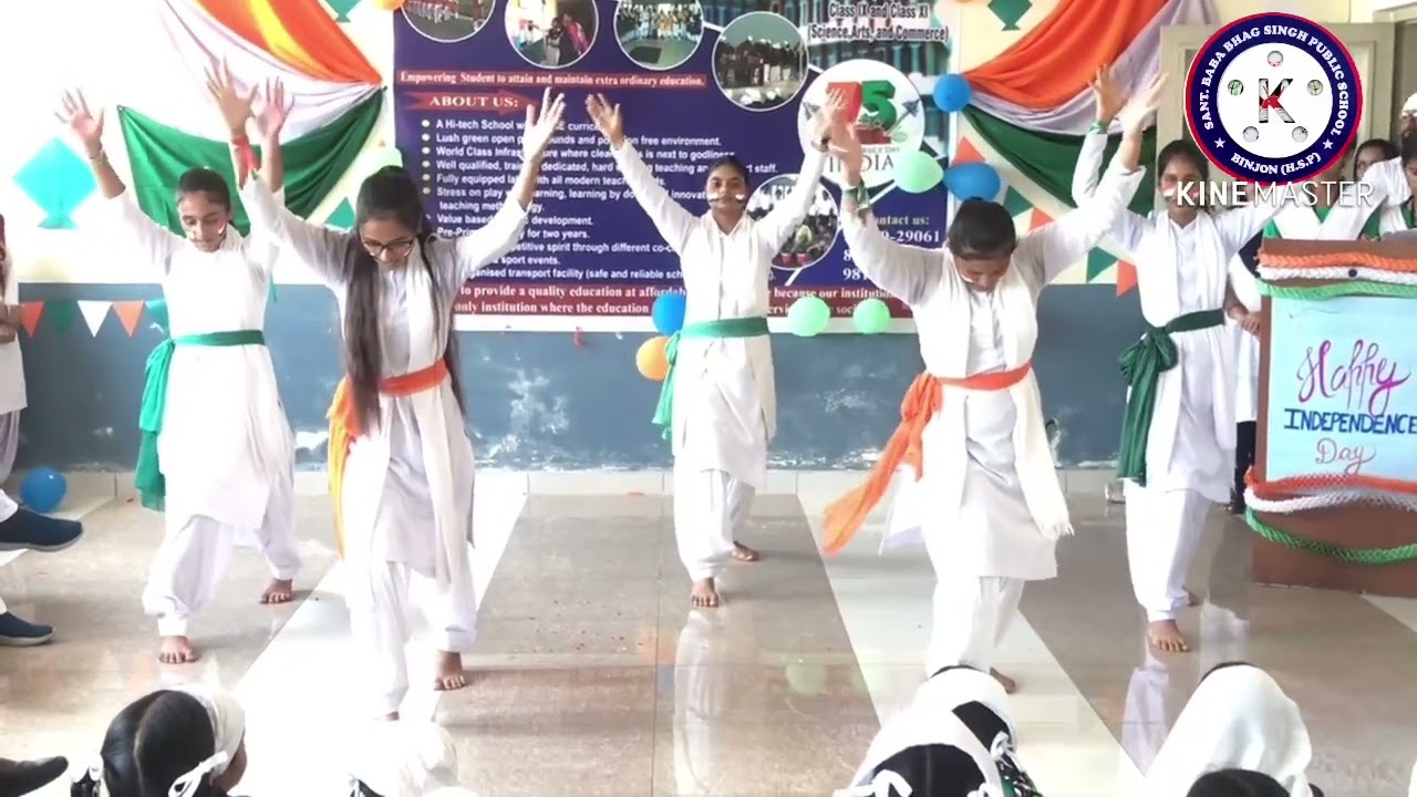 Sant baba bhag singh public school, Binjon ( Dance by - loyalty House )