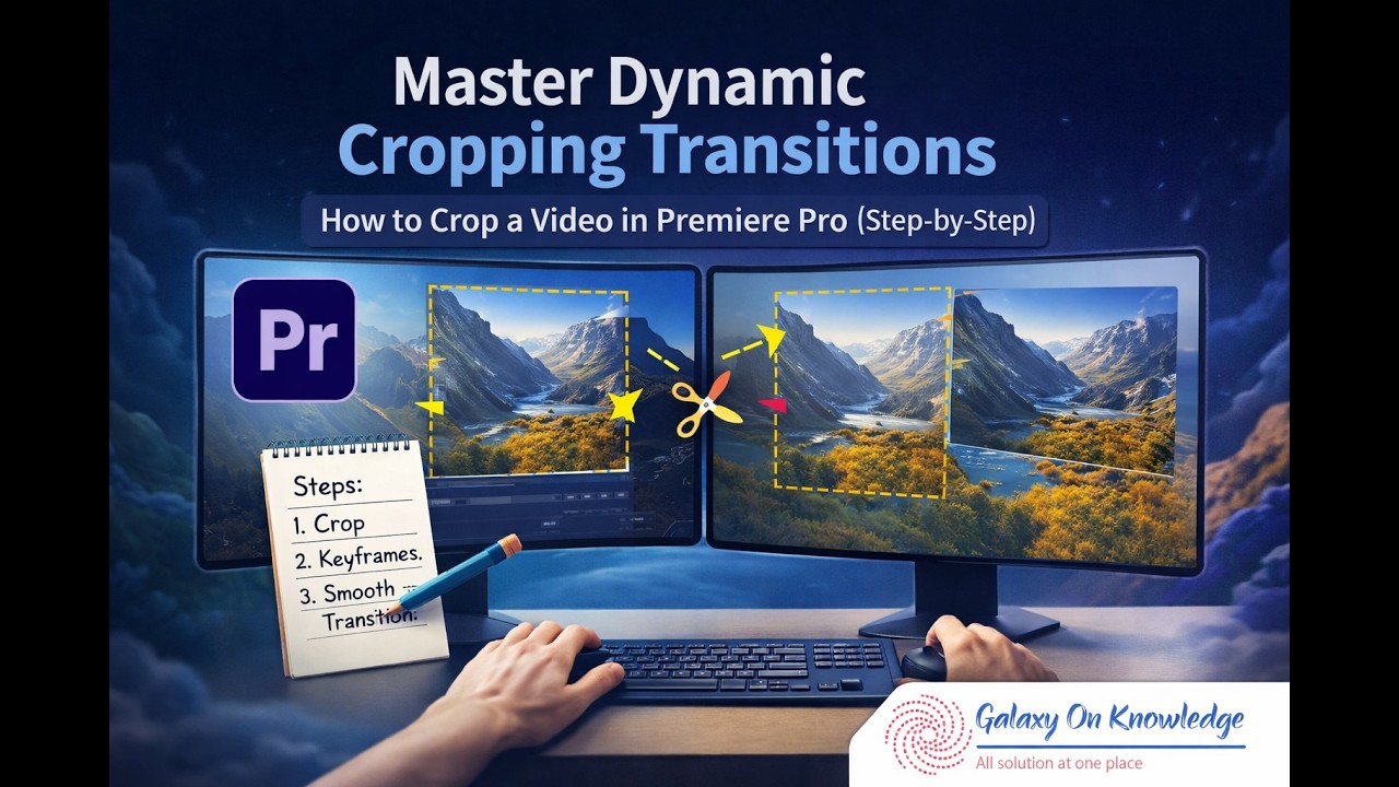 Master Dynamic Cropping Transitions: How to Crop a Video in Premiere Pro (Step-by-Step)