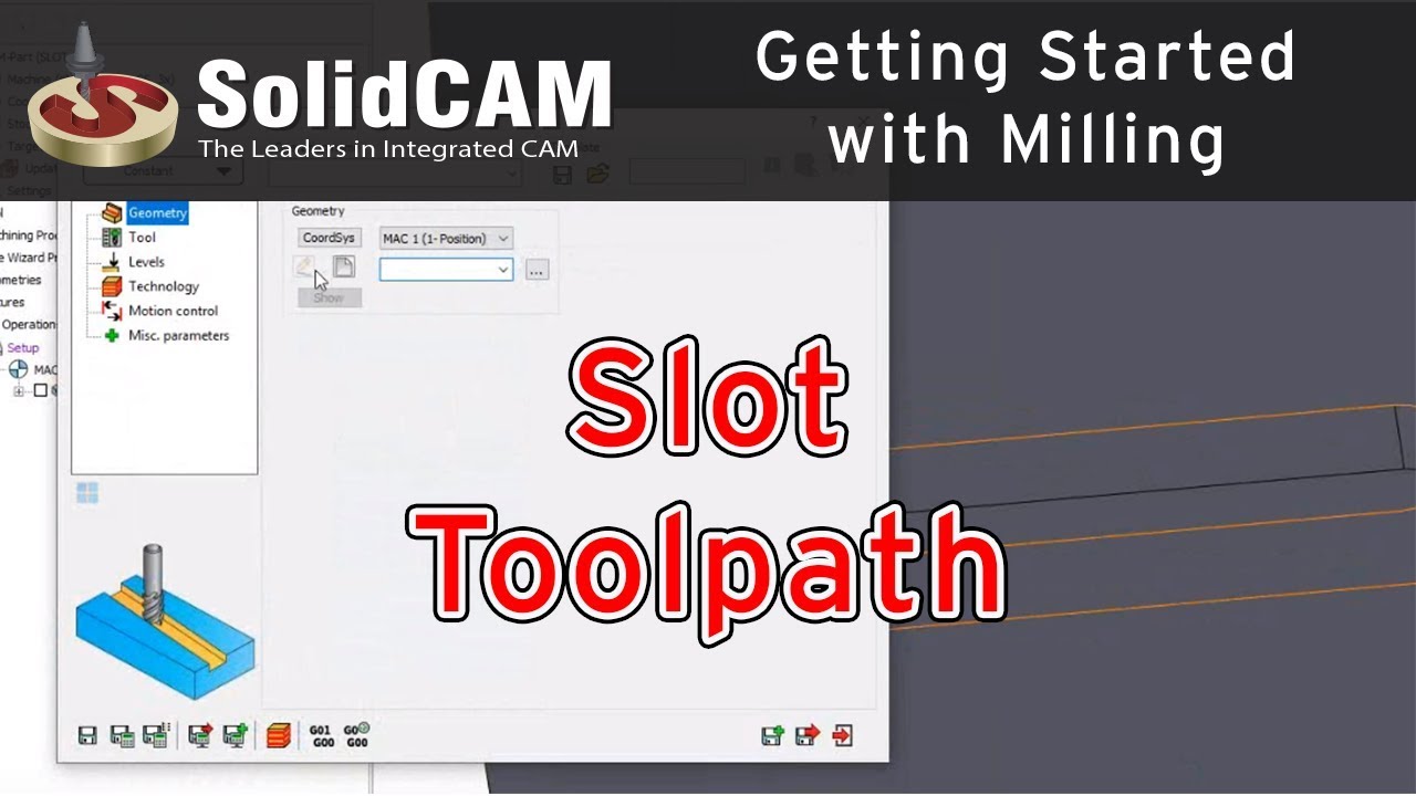 SolidCAM   Slot