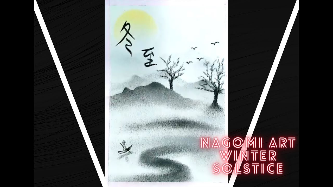 Nagomi Art Winter Solstice + Scenery | How To Draw