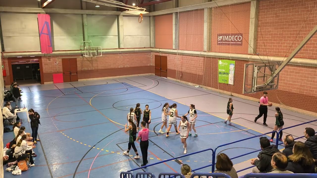 31/01. 1 tiempo. CORDOBASKET-LA RAMBLA. Infantil Femenino Preferente