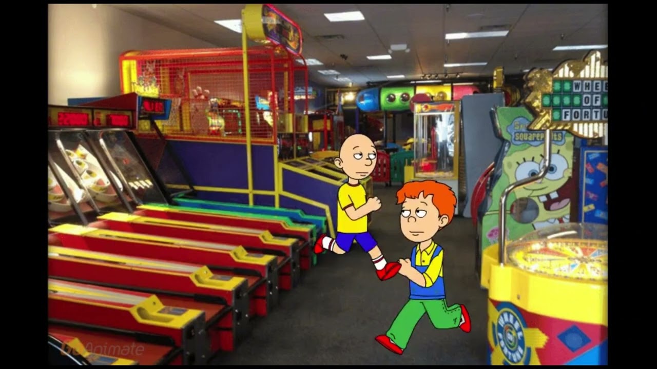 (Archive) Caillou Skips School To Go To Chuck E Cheese/Grounded (Why tf did i do this)