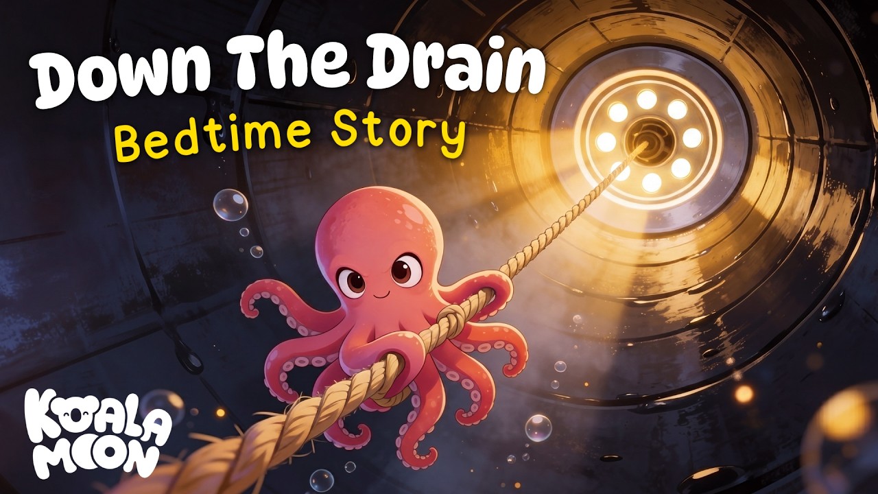 The Bravest Octopus EVER 😮 🐙 Relaxing Bedtime Story for Kids 💤