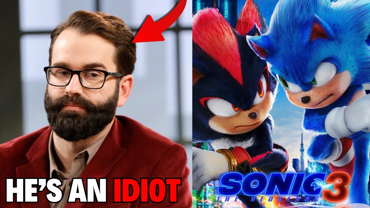 @MattWalsh критикует Sonic 3, называя его «слишком мрачным», хотя и не смотрел его...