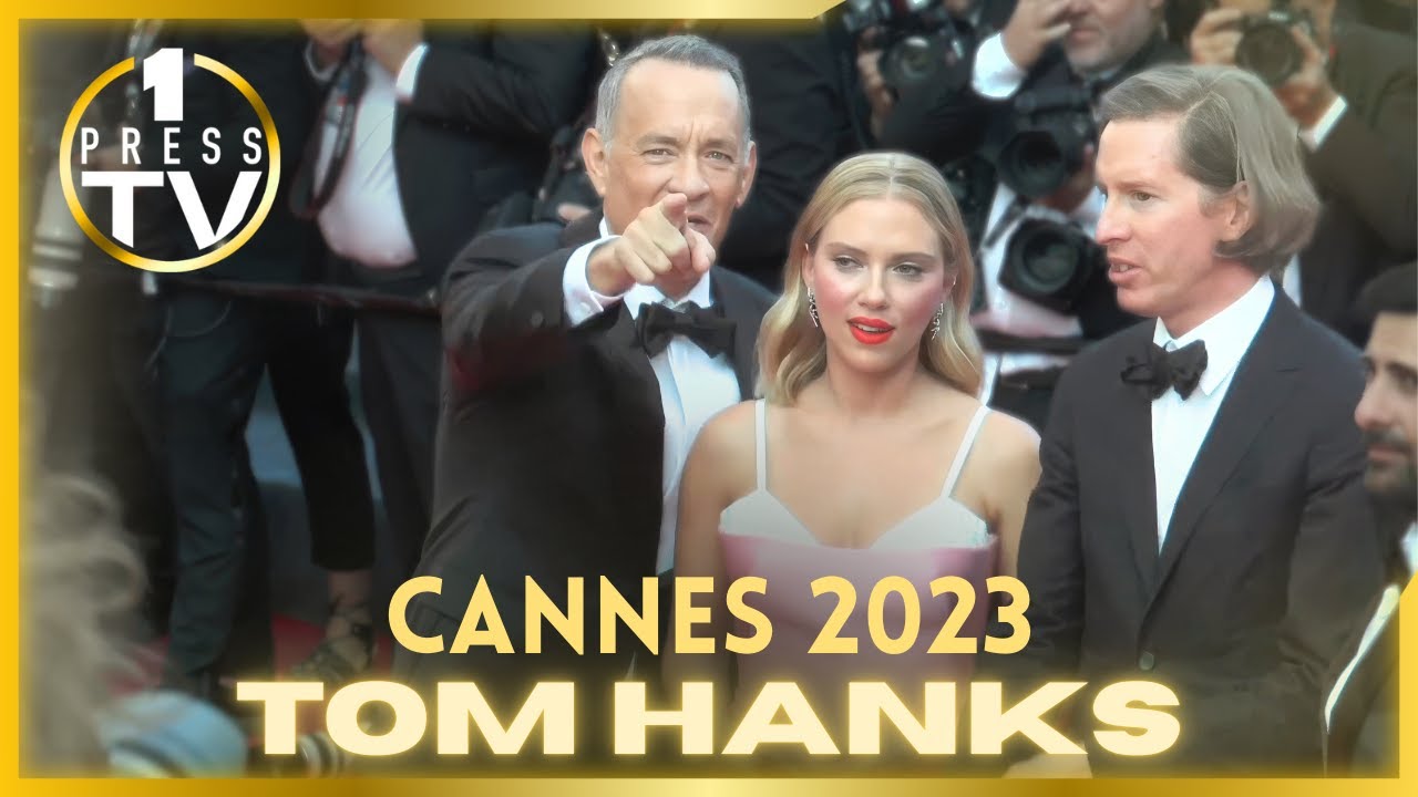 Tom Hanks In Cannes 2023 "Premiere Asteroid City"