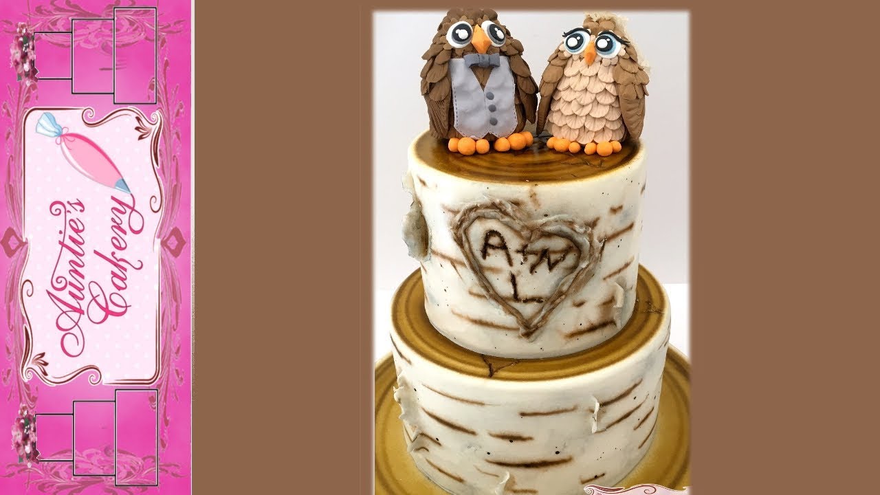 Aspen Tree Cake Decorating Tutorial
