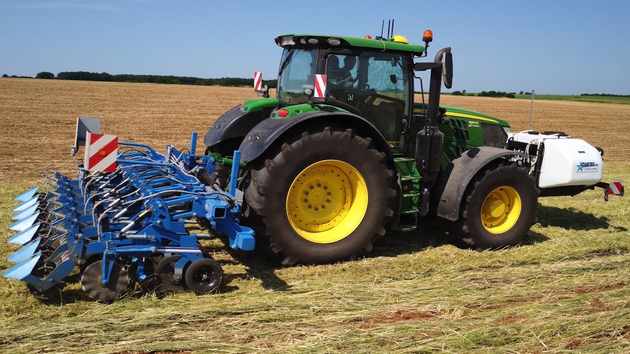 Semis soja au Strip-till partie 2
