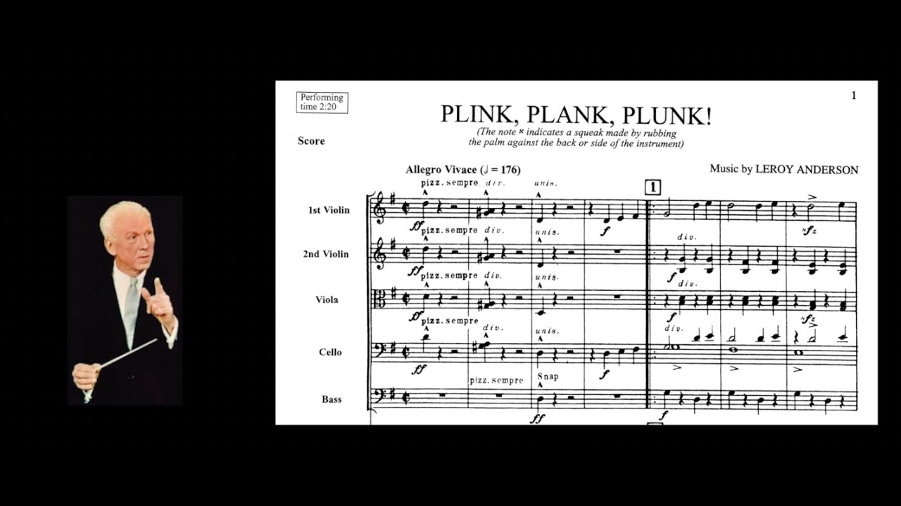 Plink Plank Plunk by Leroy Anderson