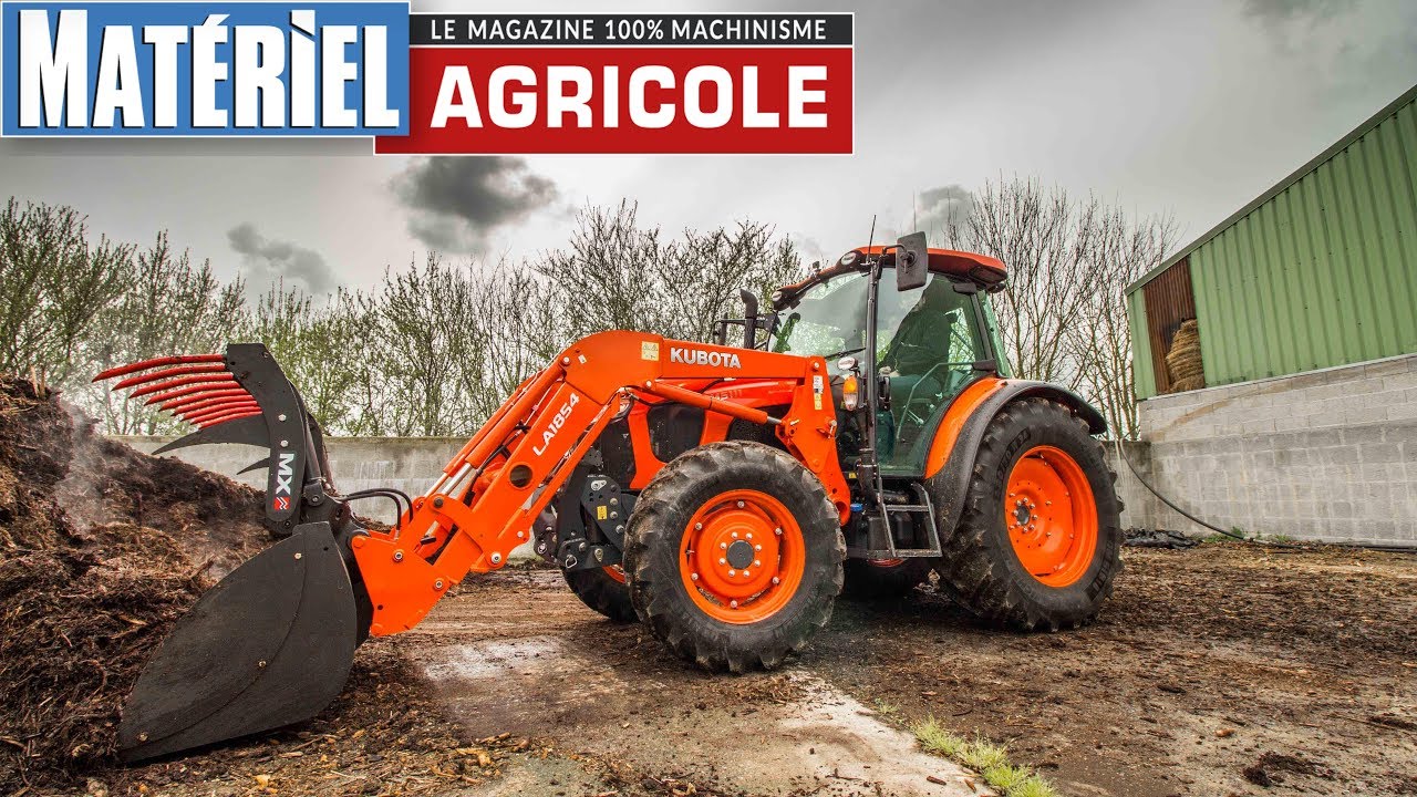 Test Drive du Kubota M5111 by Matériel Agricole