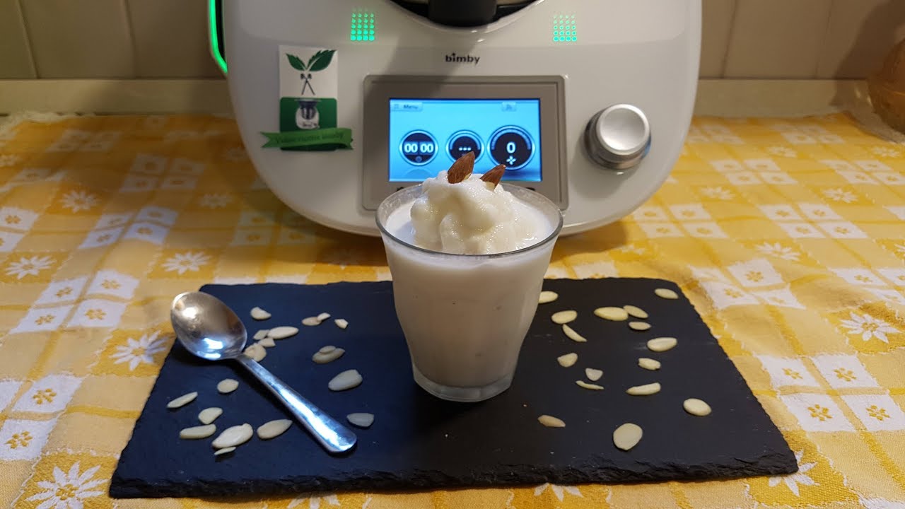 Granita alle mandorle per bimby TM7 TM6 TM5 TM31