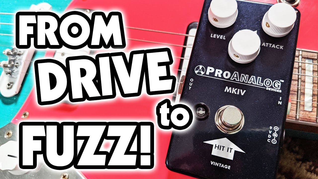 ProAnalog Devices MKIV Vintage Fuzz Drive pedal - demo by RJ Ronquillo