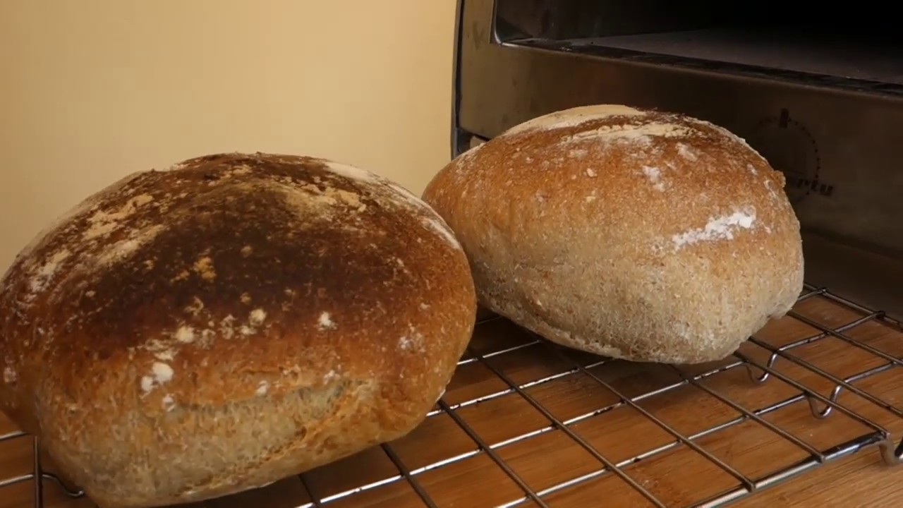 Come fare il pane semi integrale nel forno ardore - How to make whole wheat bread in Ardore oven
