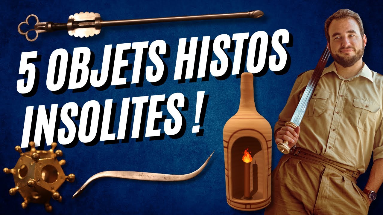 5 OBJETS HISTORIQUES INCROYABLES ! Médecine, cuisine, lumière...