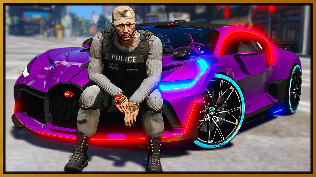 GTA 5 Roleplay - I BECOME HIGH SPEED BUGATTI DIVO COP UNIT | RedlineRP
