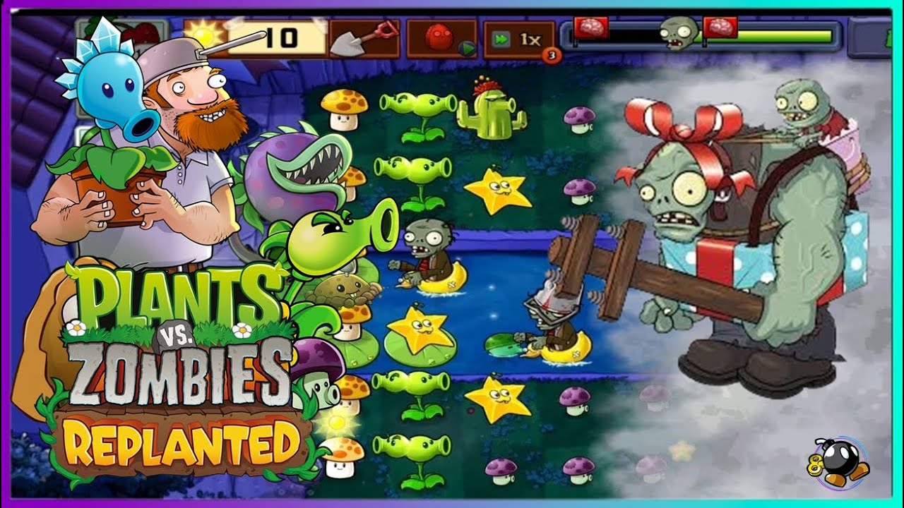 PLANTS VS ZOMBIES Replanted (Nevoa) Part. 34 Até Zerar ‹ FABRICIO GAMER DETONADO ›