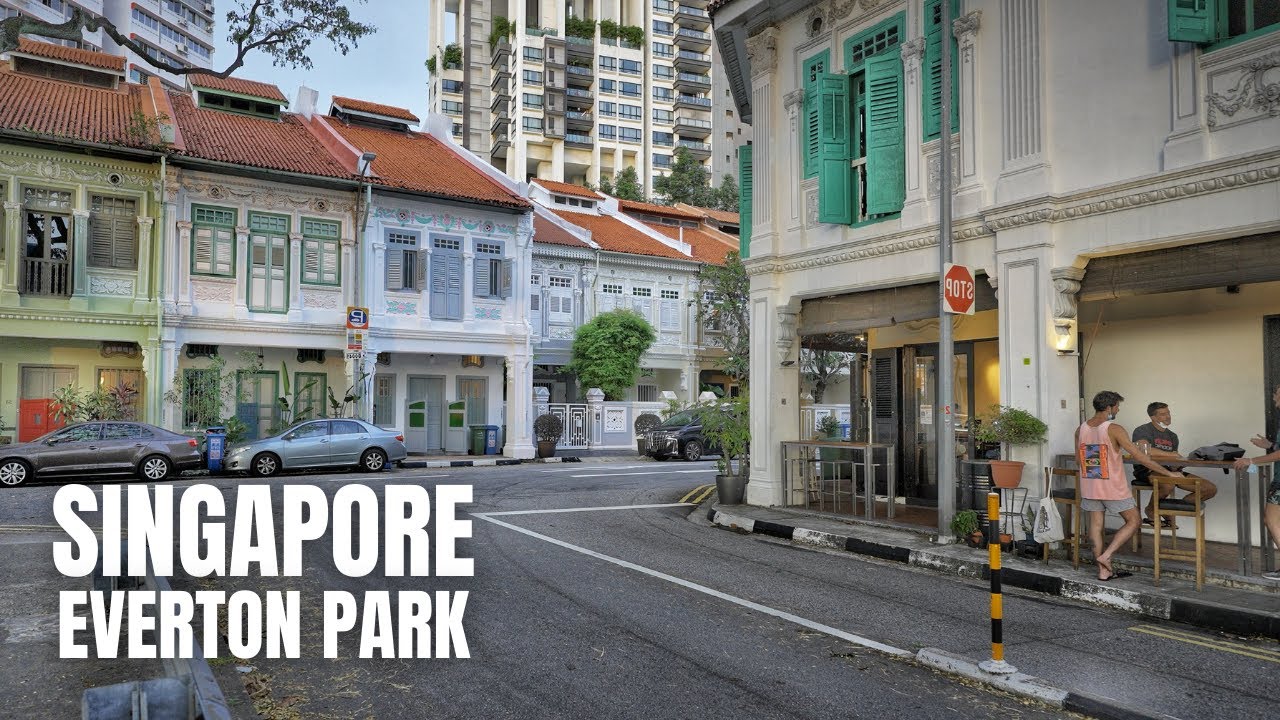 Singapore City: Everton Park Walking Tour (4K HDR)