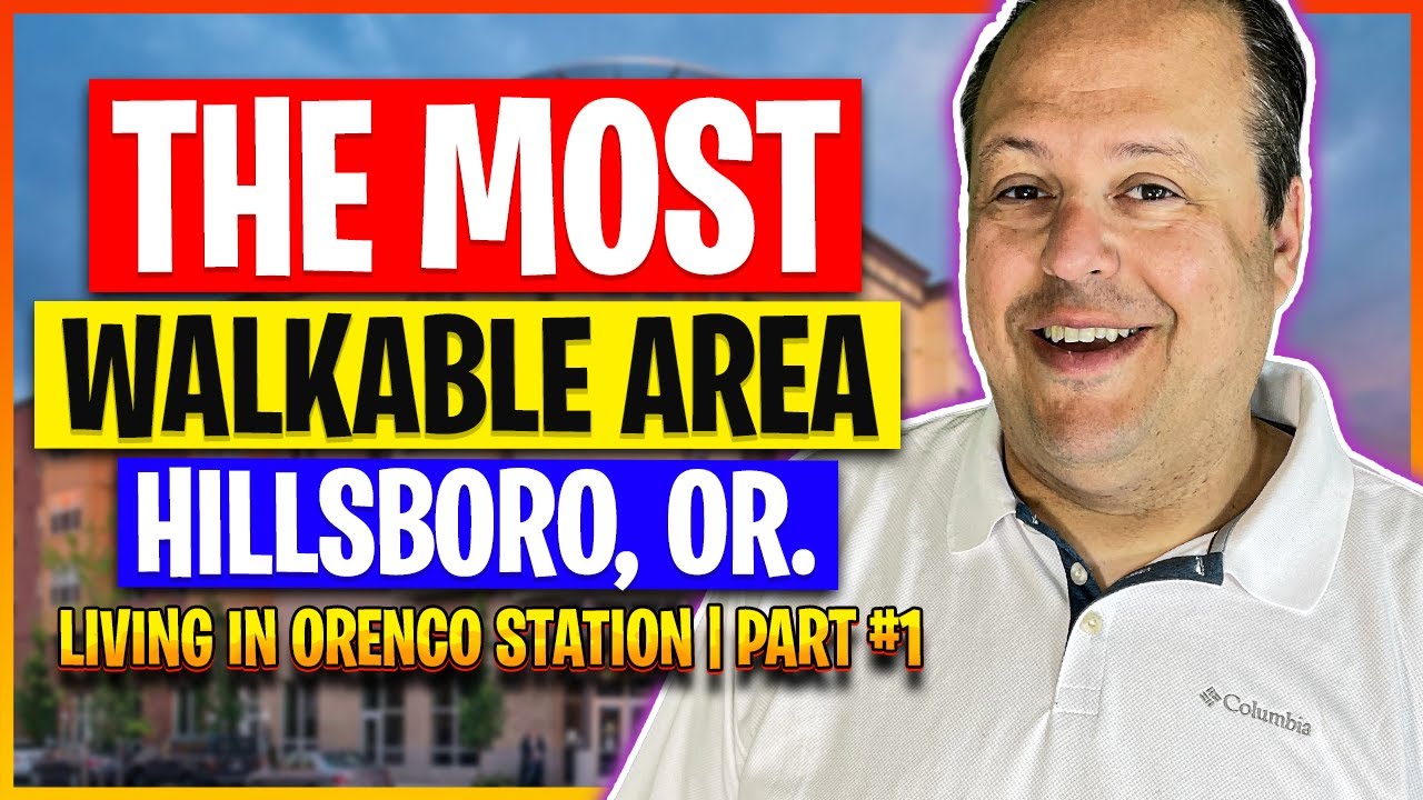 Living in Hillsboro, OR in Orenco Station | Filmed at- Central Park walkable area (Portland Suburb)