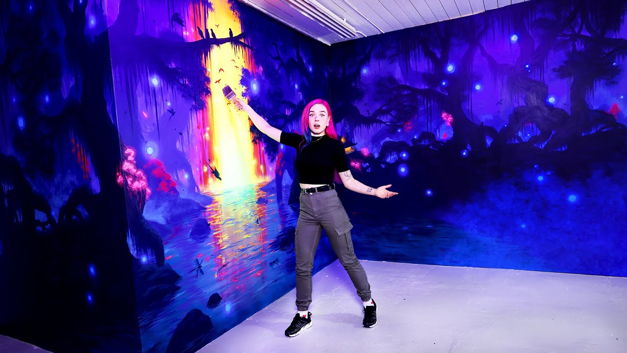 I Spent 14 Days Painting this 10 Meter Wide Mural