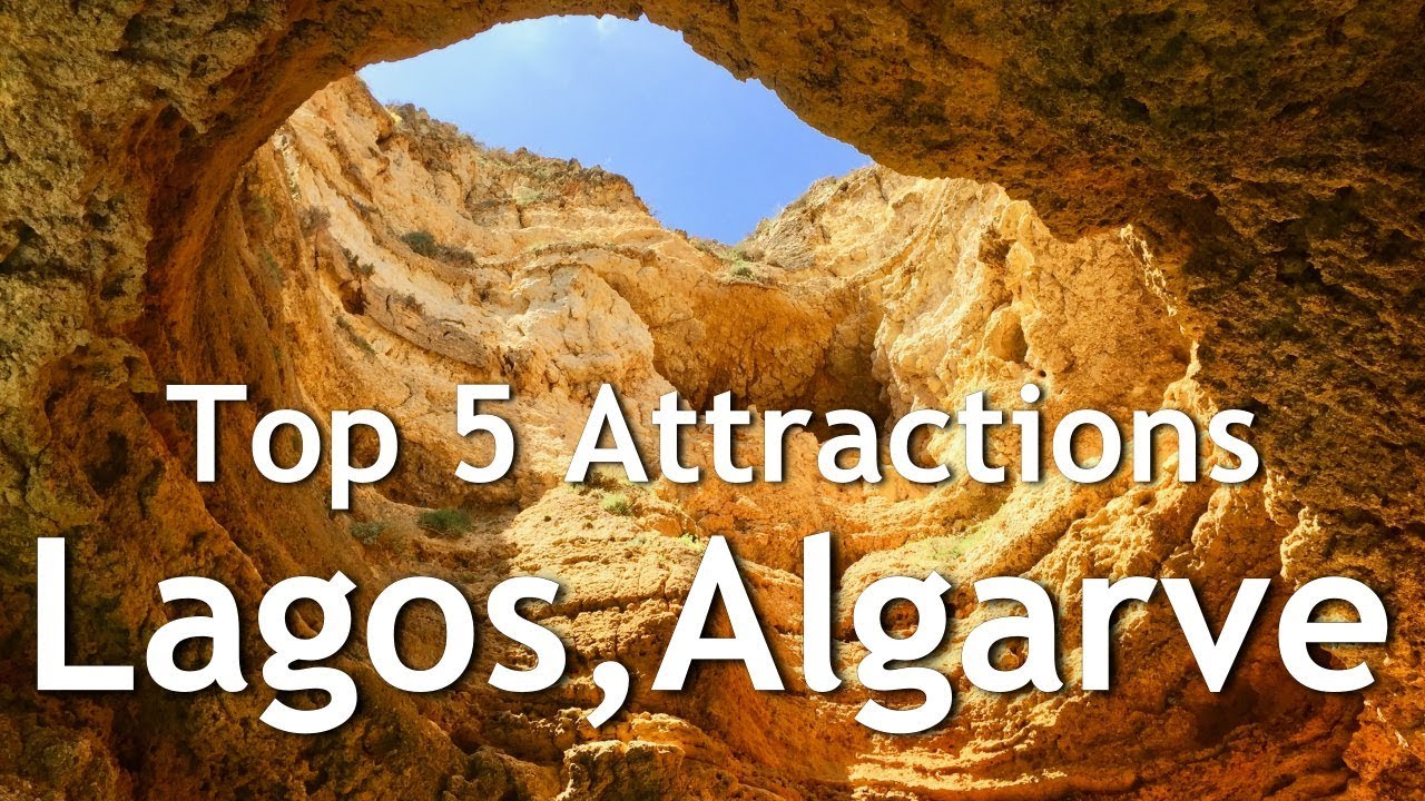 LAGOS ALGARVE PORTUGAL Cliffs, Caves, Beaches & Boat tour (4k)