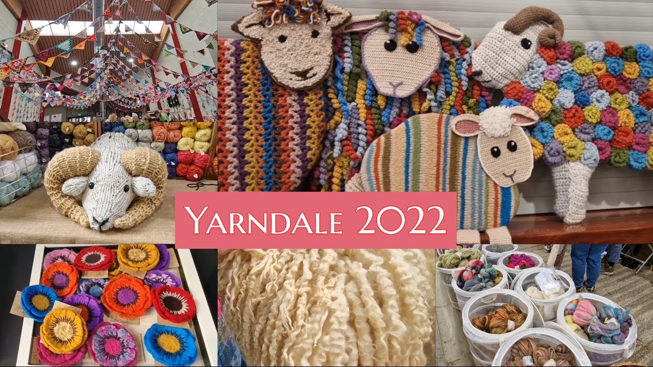Yarndale 2022 Vlog | Let Me Show You Round | Felts By Philippa Needle Felting Channel