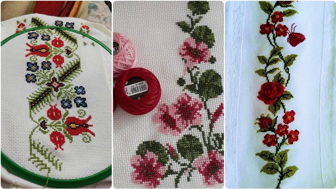 Cross Stitch pattern Hand Embroidery design/2026 Latest trendiest Cross stitch hand embroidery