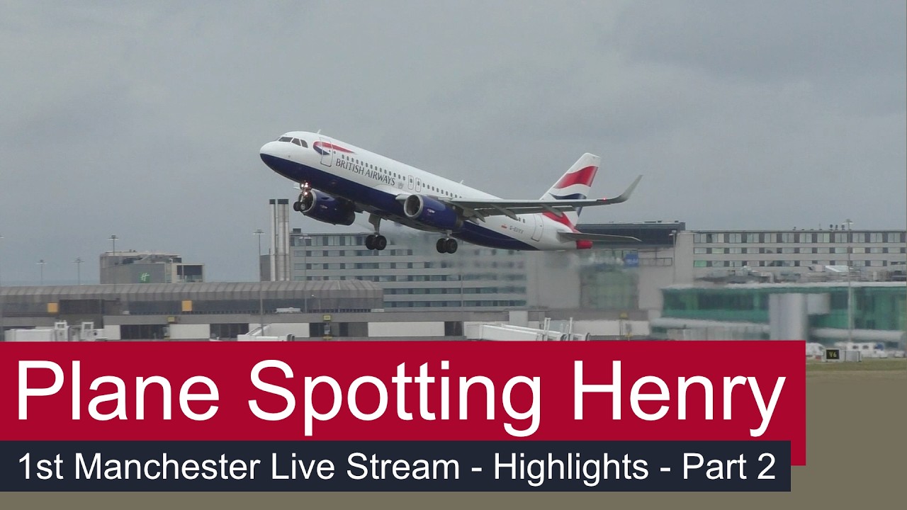 Manchester Airport (MAN-EGCC) 8th February 2026 - Live Stream Highlights - Part Two