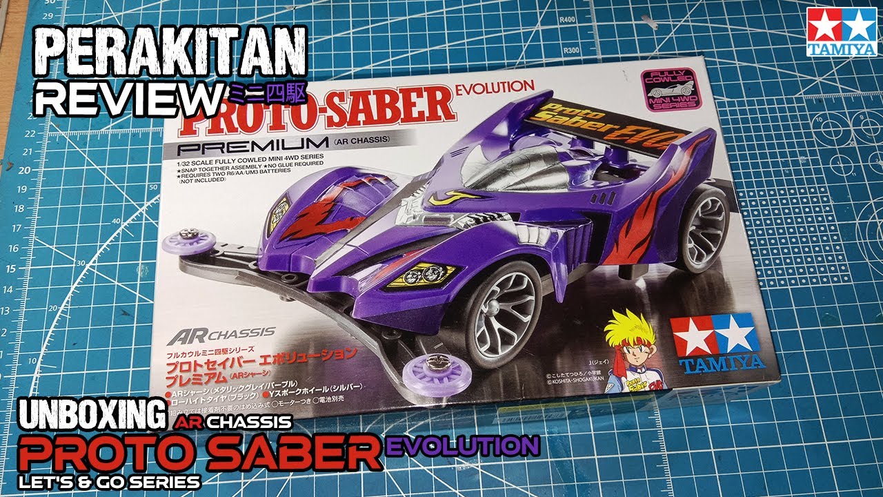 [ ミニ四駆 ] Merakit Tamiya Proto Saber Evolution PREMIUM #17