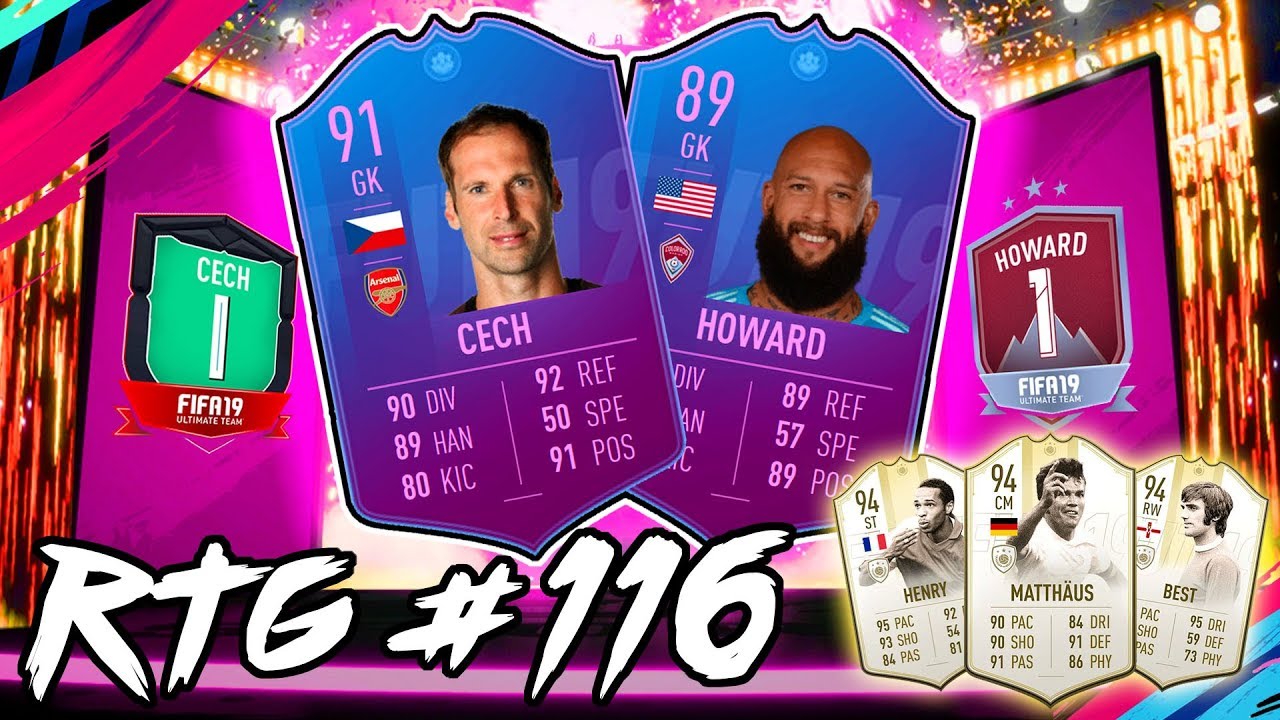 91 RATED PREMIUM SBC CECH & 89 HOWARD SBC! PRIME ICON MOMENTS! #FIFA19 ULTIMATE TEAM / RTG #116