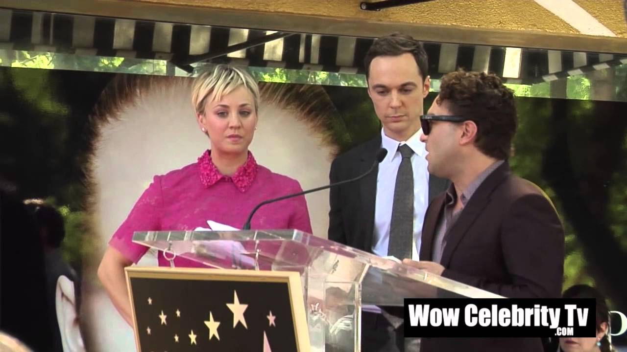 Kaley Cuoco receives a star on the Hollywood Walk of Fame
