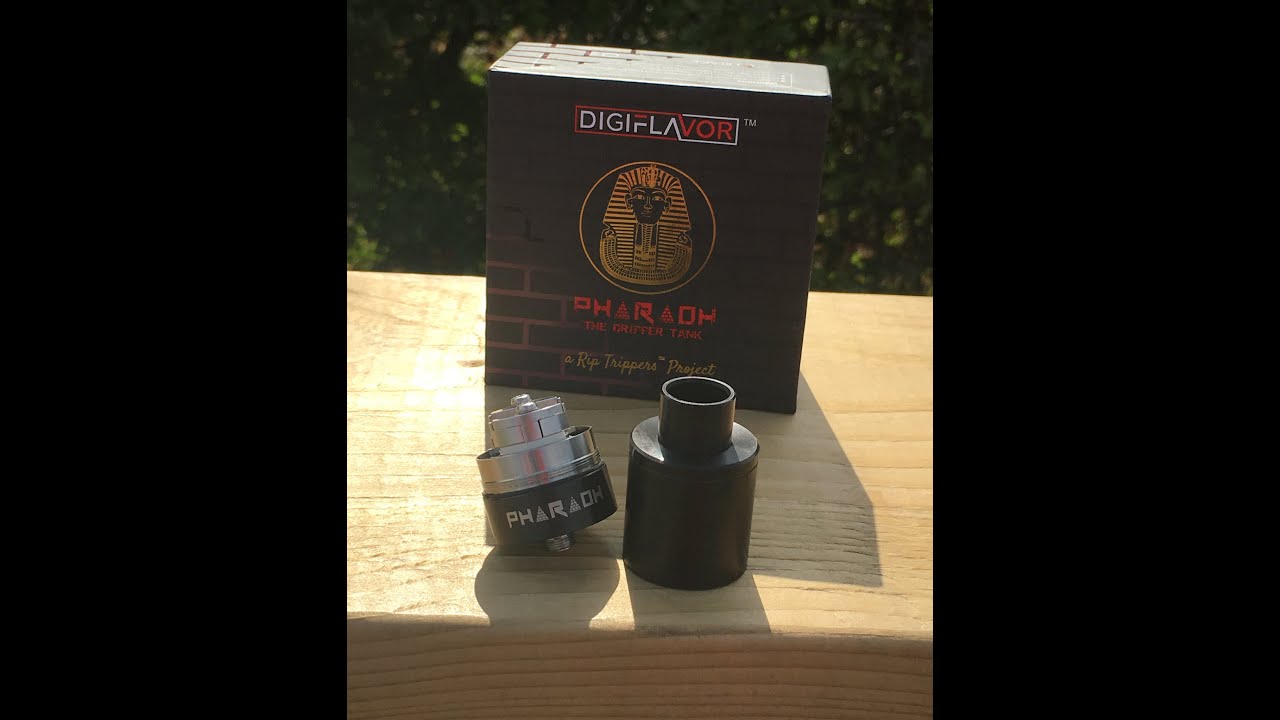 Rip Trippers / Digiflavour Pharaoh Dripper Tank Review