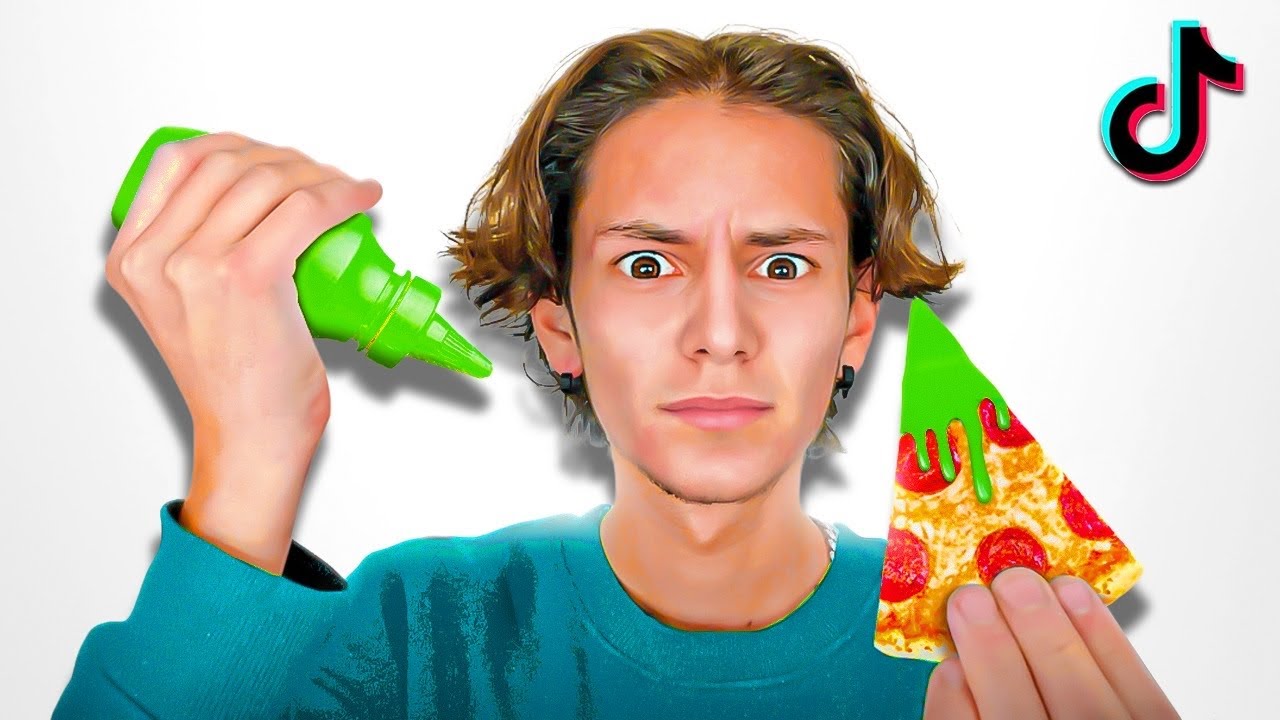 Provo CIBO STRANO di TikTok per 24H! (Buonissimo!!)