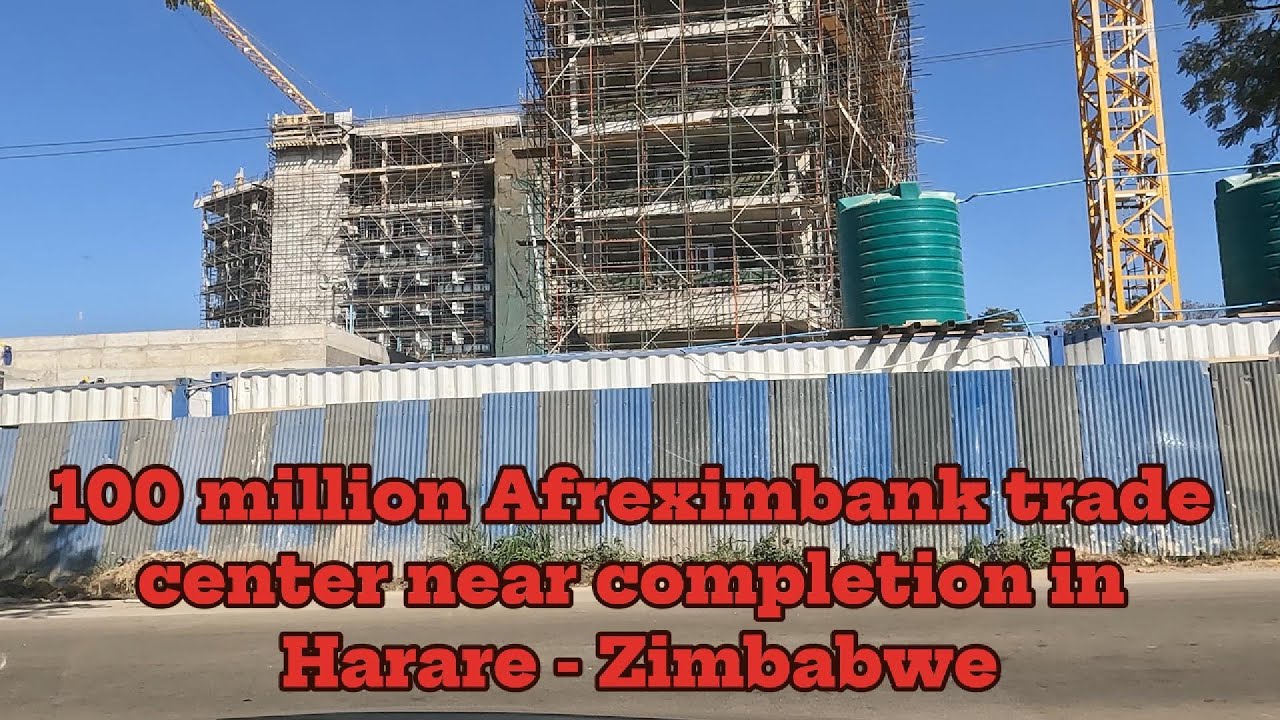 100m Afreximbank trade centre near completion in Harare Zimbabwe 🇿🇼 #harare #zimbabwe #construction